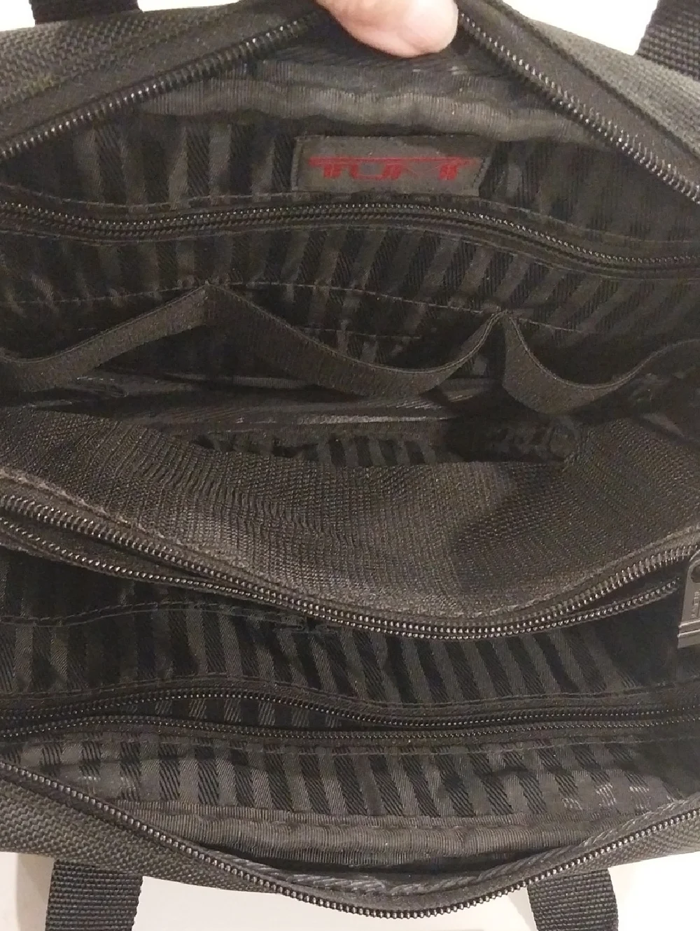 TUMI Black Men's Travel Organizer Bag...Probably NEW